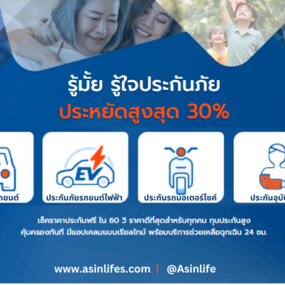 ประกันรถมอเตอร์ไซค์