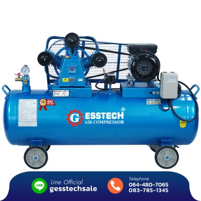 ปั๊มลม เกซซ์เทค 148 ลิตร มอเตอร์ 4 แรงม้า