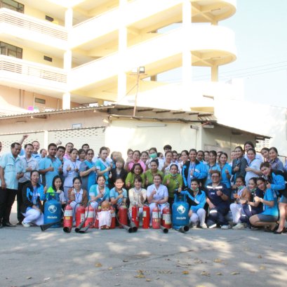 โรงพยาบาลเมืองนารายณ์จัดอบรม “การป้องกันอัคคีภัย และการฝึกซ้อมอพยพหนีไฟ ประจำปี 2563”