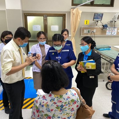 ต้อนรับคณะผู้ตรวจเยี่ยมประเมินคุณภาพสถานพยาบาล  (HA) ครั้งที่ 2