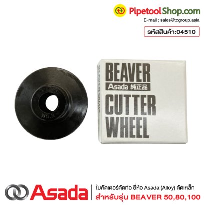 ใบมีดตัดท่อ ใบคัตเตอร์ตัดท่อ เกรดAlloy สำหรับเครื่องต๊าปเกลียว Asada