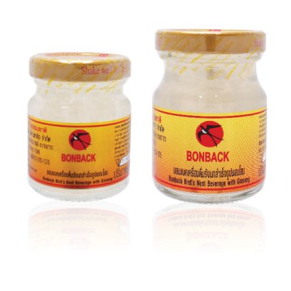 บอนแบค เครื่องดื่มรังนกสำเร็จรูป ผสมโสม