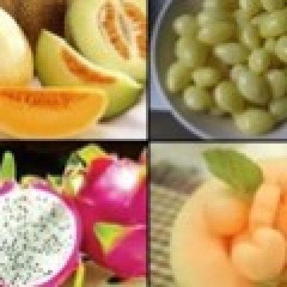 รังนกกับผลไม้ 4 สี