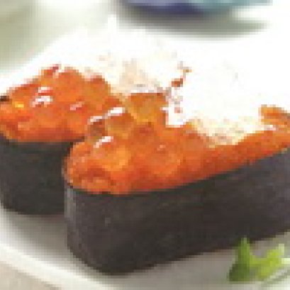 ข้าวห่อสาหร่ายหน้าไข่-รังนก