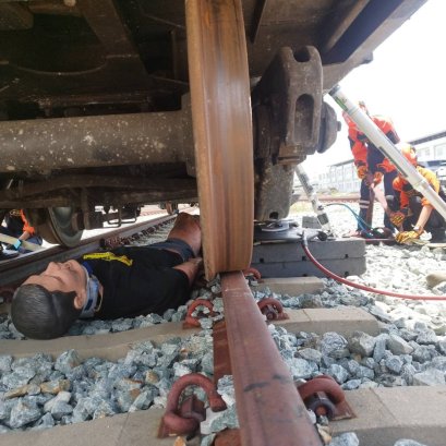 ประมวลภาพบรรยากาศงานฝึกอบรม หลักสูตร : OPERATOR HEAVY RESCUE