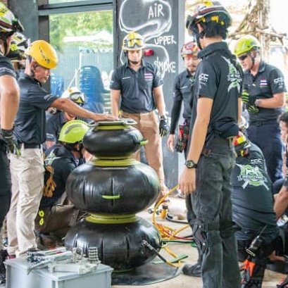 ประมวลภาพหลักสูตร การกู้ภัยกรณีเกิดอุบัติเหตุยานพาหนะขนาดใหญ่ 12 - 14 พฤษภาคม 2563