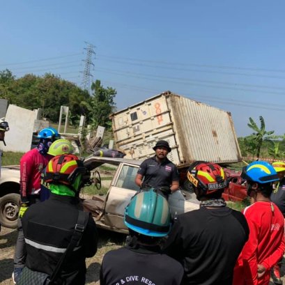 หลักสูตรการกู้ภัยกรณีเกิดอุบัติเหตุกับยานพาหนะขนาดใหญ่ Vehicle Rescue and Extrication Truck Level 2 ครั้งที่ 1