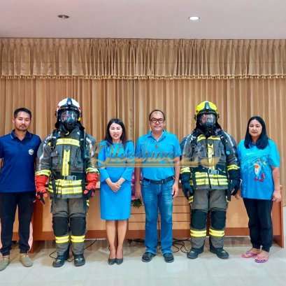 ผลงานการส่งมอบ ชุดดับเพลิงภายในอาคาร