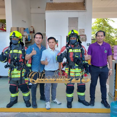 ผลงานส่งมอบชุดดับเพลิง TEXPORT FIRE EXPLORER เนื้อผ้า IB-TEX ครบชุด 