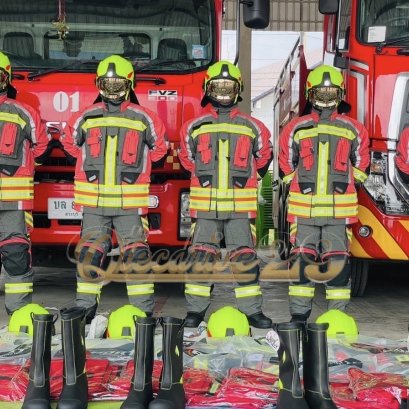 ผลงานการส่งมอบชุดดับเพลิง TEXPORT มาตรฐาน EN