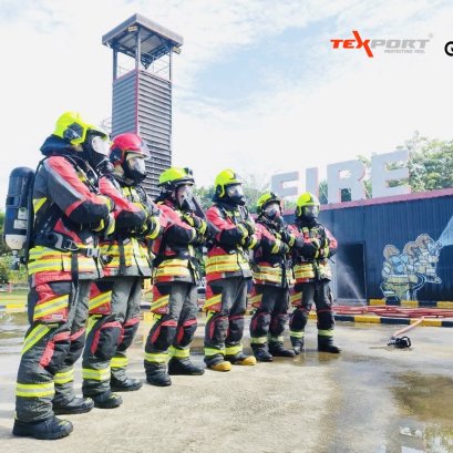 ‍บรรยากาศฝึกซ้อมดับเพลิง Texport Action Day Thailand 