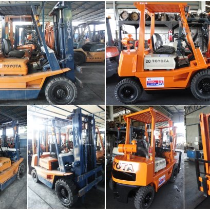 อัลบั้มการปรับสภาพรถยกก่อนและหลัง