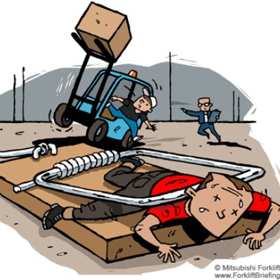 ข้อควรระวังในการขับรถยก