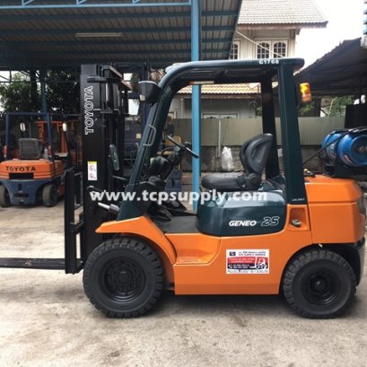 ส่งมอบ TOYOTA 7FG25 ติดแก้ส