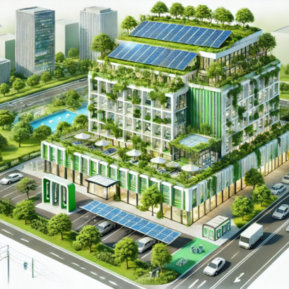 Green Building  อาคารสีเขียวเพื่ออนาคตที่ยั่งยืนและเป็นมิตรต่อสิ่งแวดล้อม
