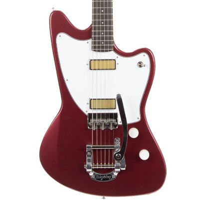 Harmony Standard Silhouette w/ Bigsby Electric Guitar w/Case, RW FB, Burgundy