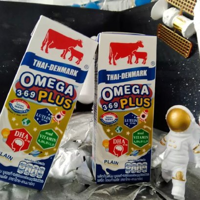 New! นม UHT ไทย-เดนมาร์ค "โอเมก้าพลัส" 