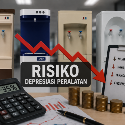 Sewa Dispenser: Solusi Menghindari Risiko Depresiasi Peralatan Kantor