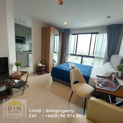 ขาย_ไอดิโอ สาทร ท่าพระ, สตูดิโอ 1 ห้องน้ำ 21 ตร.ม, รถไฟฟ้า โพธินิมิตร แต่งครบ ชั้นสูง 