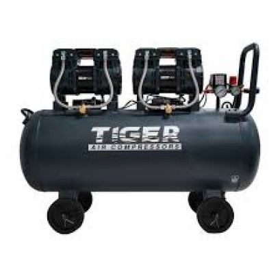 ปั๊มลมไร้น้ำมัน TIGER รุ่น JAGUAR-100