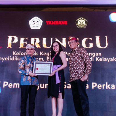 PSP received award at 2022 Indonesia Mining Services Award