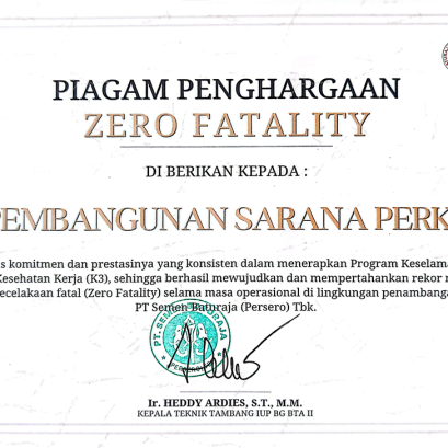 Satu Dekade Tanpa Kecelakaan Fatal, PT PSP Perkuat Budaya Keselamatan Kerja