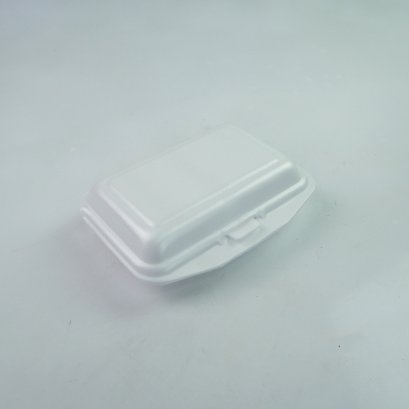 กล่องโฟม SB99 กล่องข้าวก้นเรียบ 11.2x16.8x2.8cm