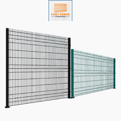 รั้วเหล็กสำเร็จรูป ชุบPE