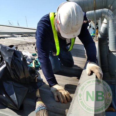 ติตตั้งรางน้ำสำหรับโรงงานอุตสาหกรรม