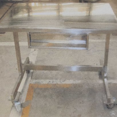 Work Table Stainless with Drawers