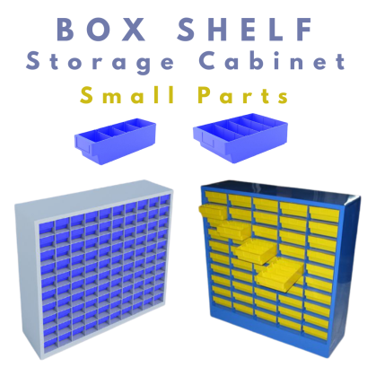 Box Shelf Storage Cabinet