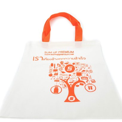 BAG-13 กระเป๋าผ้า ถุงผ้า ผ้าดิบ 12 ออนซ์ (Oz)