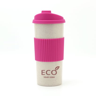 (ECO-T-06)-550 ml กระบอกน้ำฟางข้าวสาลี