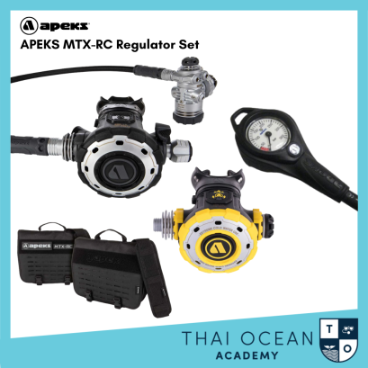 APEKS MTX-RC Regulator Set