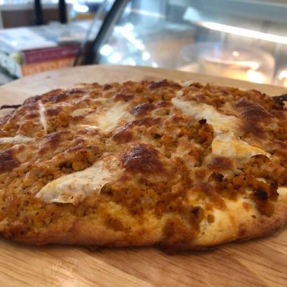 คีโตพิซซ่า โบลองเนส (หมูหรือเนื้อ)