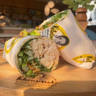 Chicken Ceacar Wraps