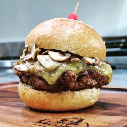 Keto Truffle Burger