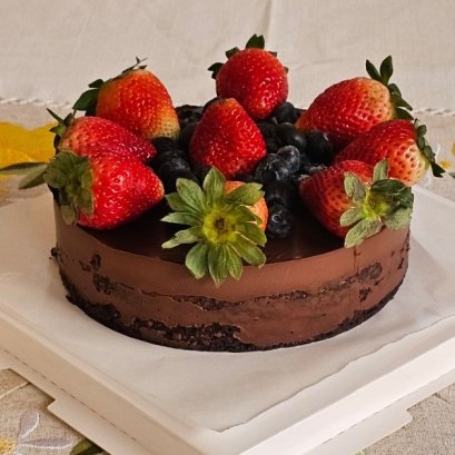 Keto Double Dark Chocolate Cake 1 Pound