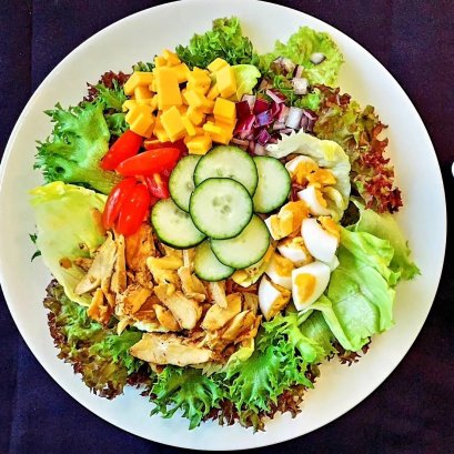 Chicken Kebab Salad