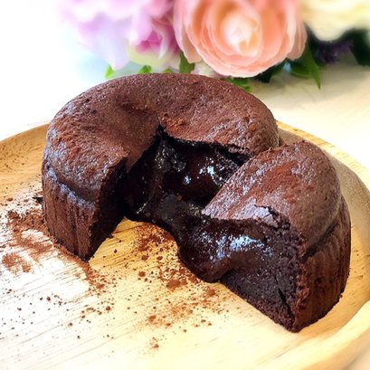 Keto Dark Chocolate Lava in Bangkok