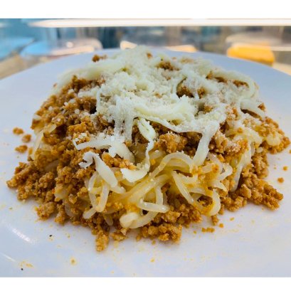 Keto Spaghetti Bolognese in Bangkok