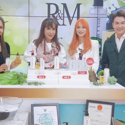 ถ่ายทำทีวีช้อปปิ้งMV Mall กับคุณอำภา