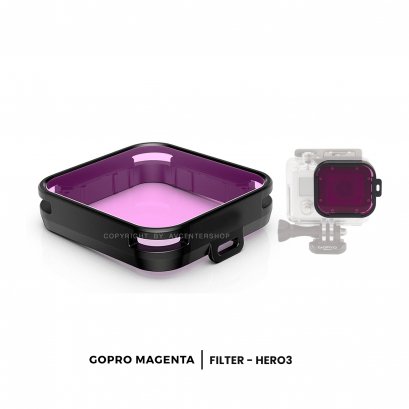 GoPro Magenta Filter - Hero3