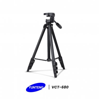 ขาตั้งกล้อง Yunteng - VCT 680 รับน้ำหนักได้ถึง3 กิโลกรัม