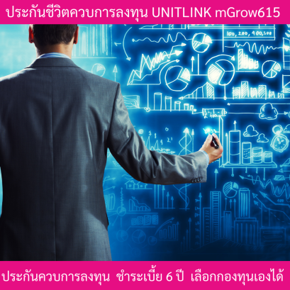 ประกันควบการลงทุน mGrow615