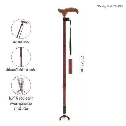 WALKING STICK (TS-30BR)
