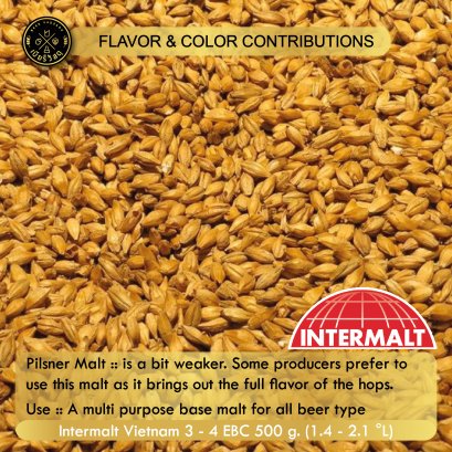 มอลต์ทำเบียร์ Pilsen Malt