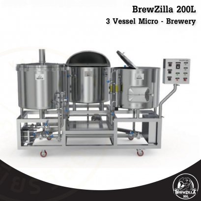 BrewZilla 200L - 3 Vessel Micro - Brewery