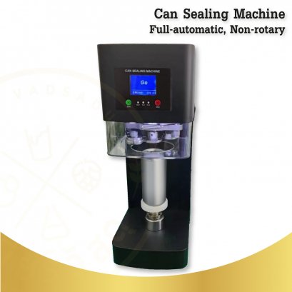 Can Sealing Machine (Full-automatic) Non-rotary ฝา di307 (ขนม,น้ำพริก)