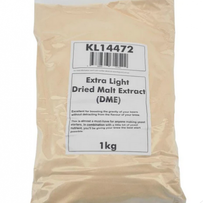 Extra Light Dried Malt Extract (DME) - 1kg Bag